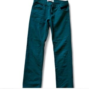 Levi Strauss 513 Slim Straight Green